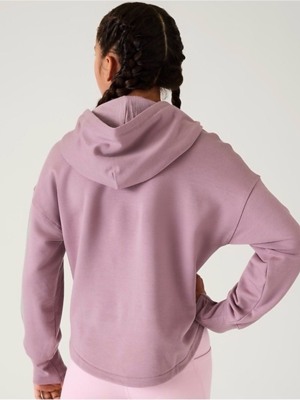Athleta Girl Balance Flow Violet Purple Hoodie Sz XXL/16